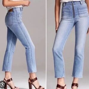 Aritzia Denim Forum The Just Peachy Straight Jeans
